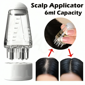 Hair Oil Applicator Bottle Scalp Massager Hair Growth